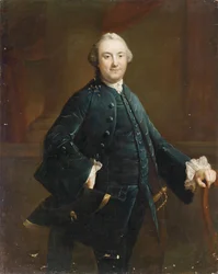 Portret van een elegante heer